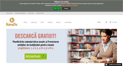 Desktop Screenshot of editurakreativ.ro
